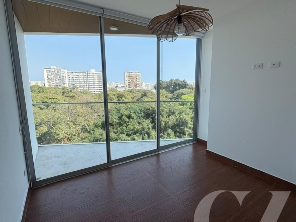 MODERNO DUPLEX DE UN DORMITORIO CON VISTA A PARQUE EN ALQUILER