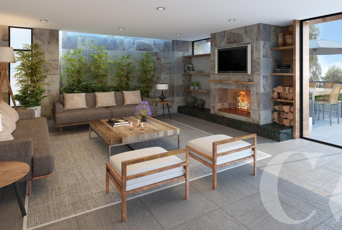 DUPLEX CON TERRAZA GRANDE, BBQ, Y VISTA A PARQUE