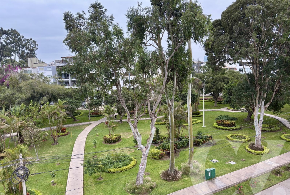 DUPLEX CON TERRAZA GRANDE, BBQ, Y VISTA A PARQUE