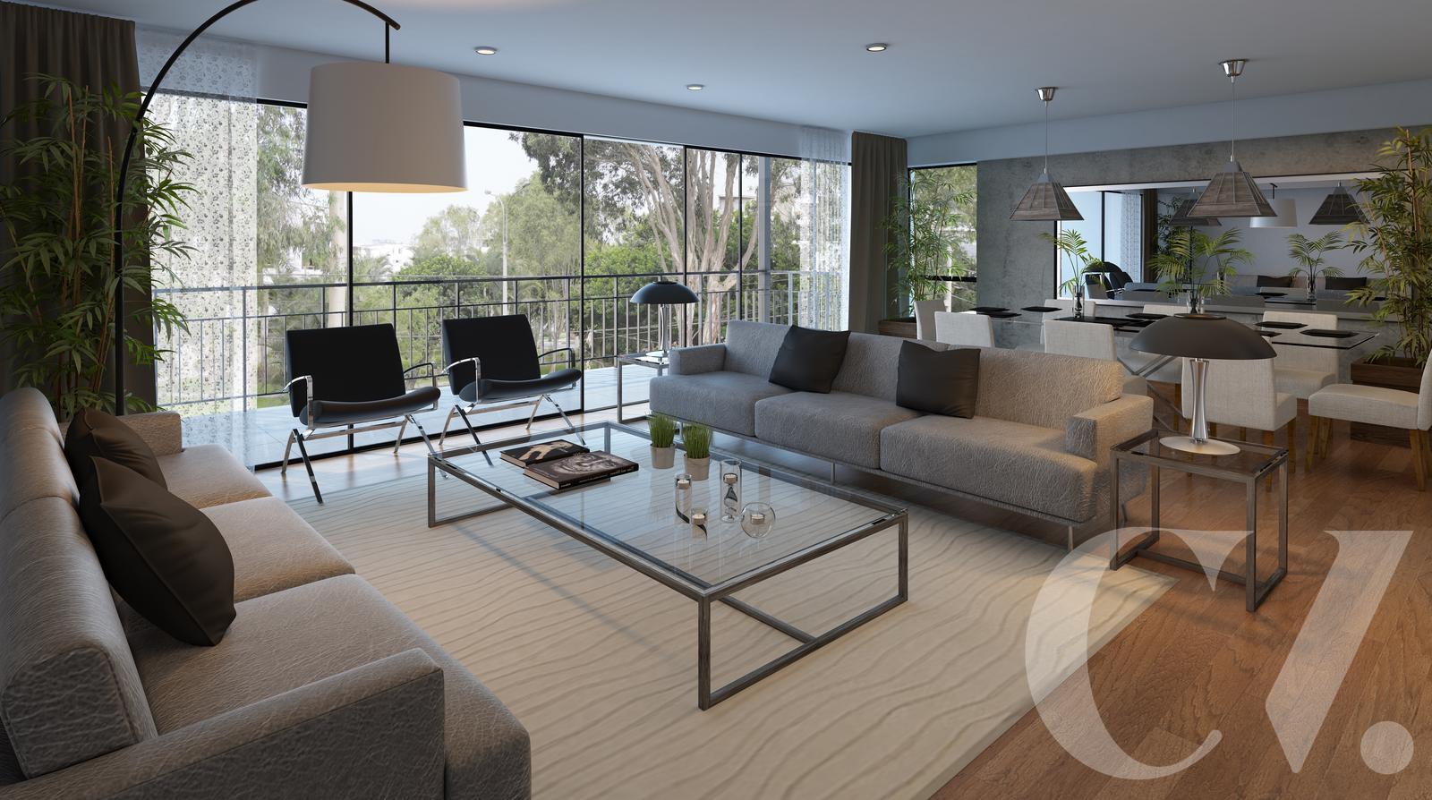 DUPLEX CON TERRAZA GRANDE, BBQ, Y VISTA A PARQUE