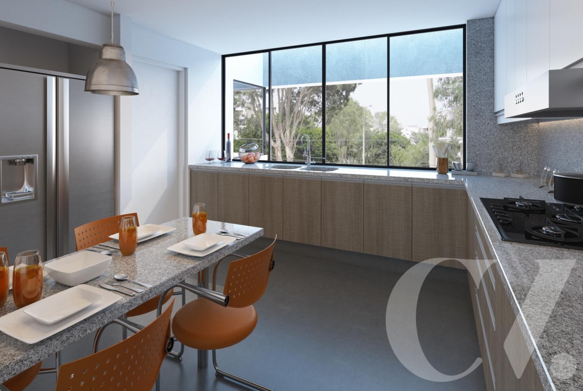 DUPLEX CON TERRAZA GRANDE, BBQ, Y VISTA A PARQUE